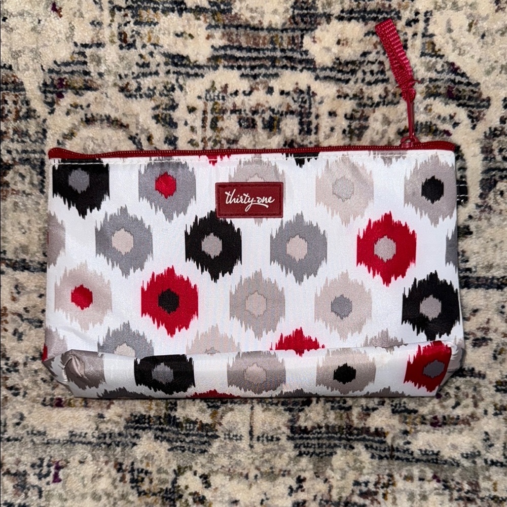 Thirty-One Patterned Cosmetic Bag